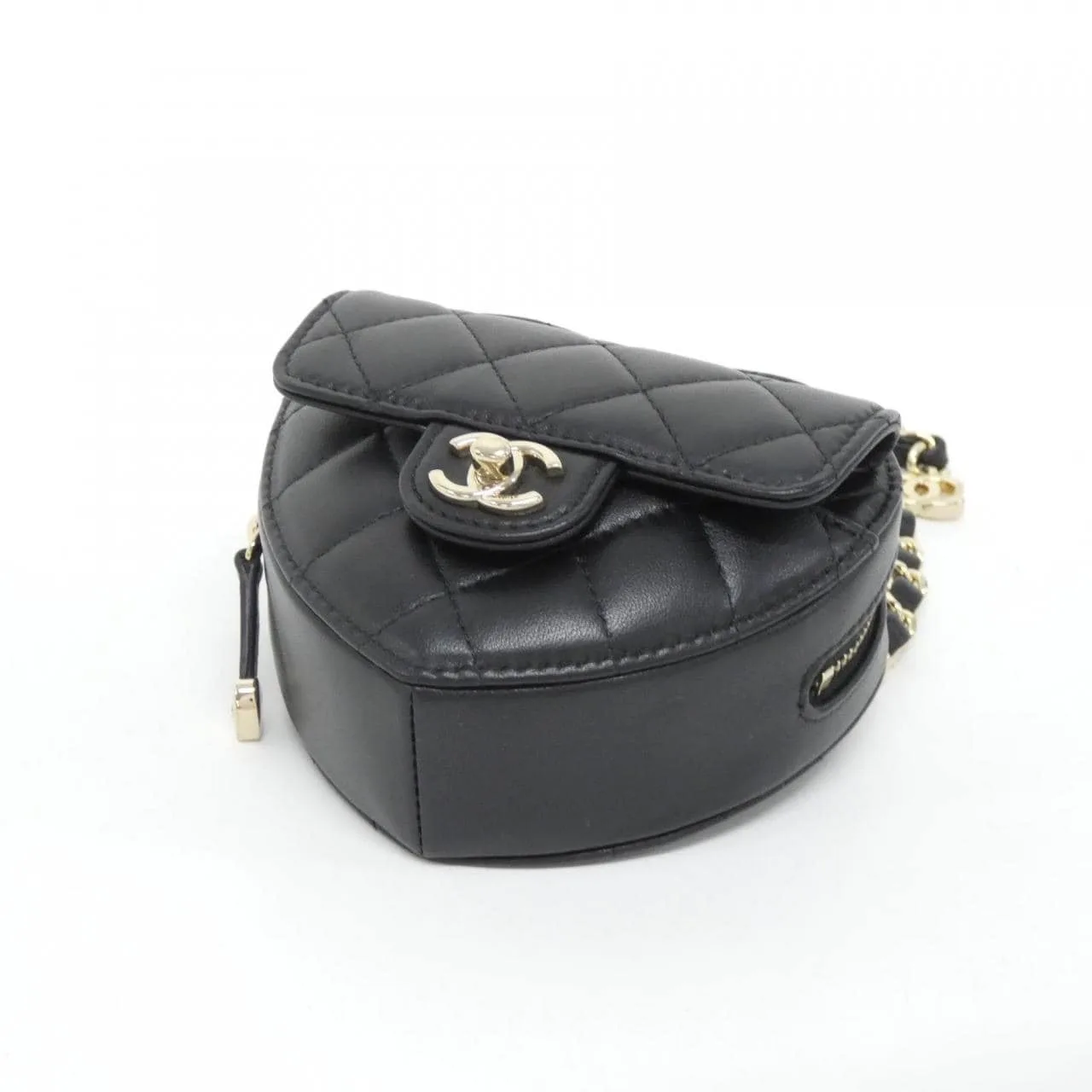 CHANEL Timeless Classic AP2787 Belt Lambskin Black Lambskin Rank A - Thumbnail 3