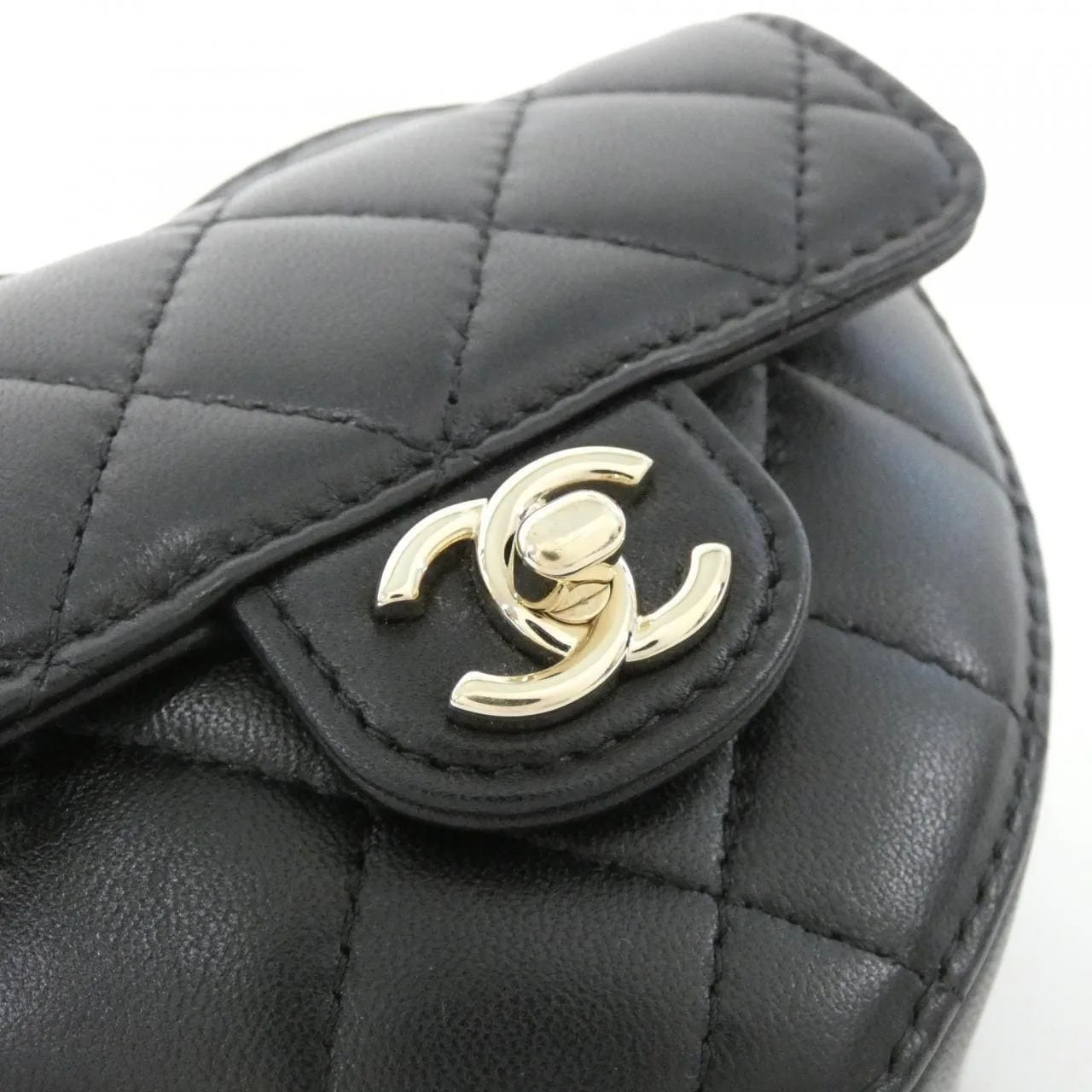 CHANEL Timeless Classic AP2787 Belt Lambskin Black Lambskin Rank A - Thumbnail 6