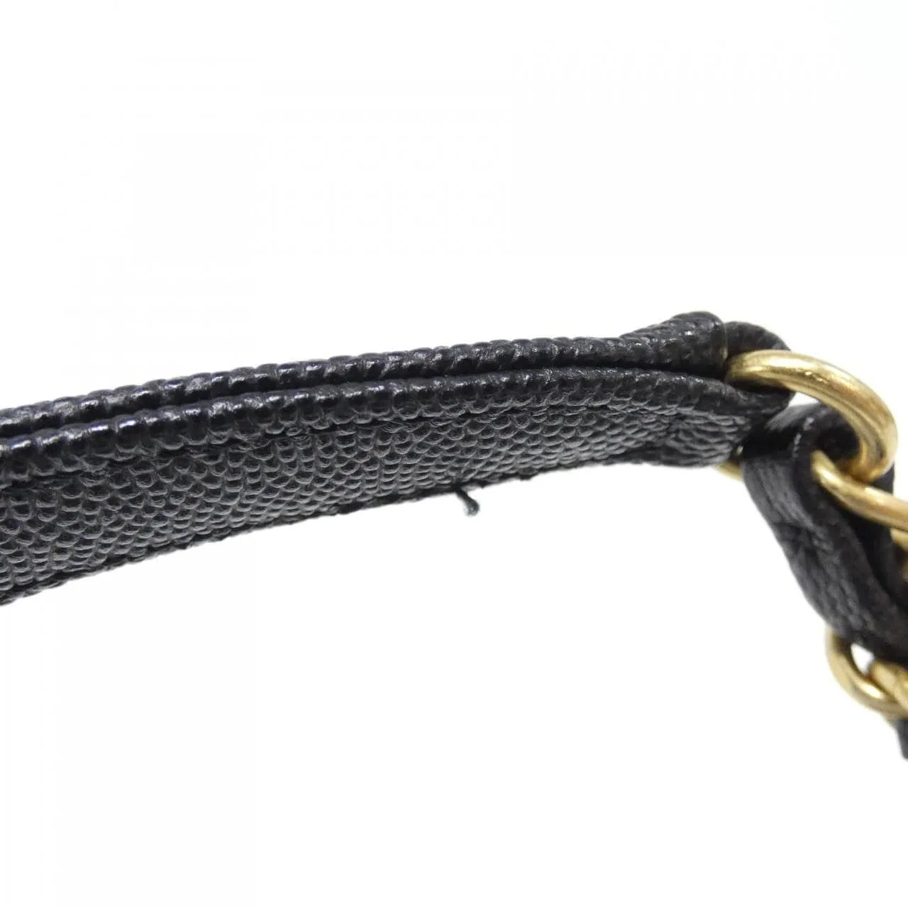 CHANEL Matelasse 92991 Handbag Grained Calfskin Black Grained Calfskin Rank A - Thumbnail 5