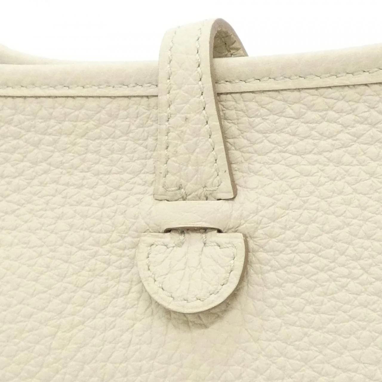 HERMES Evelyne 069426CC Shoulder Clemence 黑色 Clemence 皮 中古品A - 縮圖 4