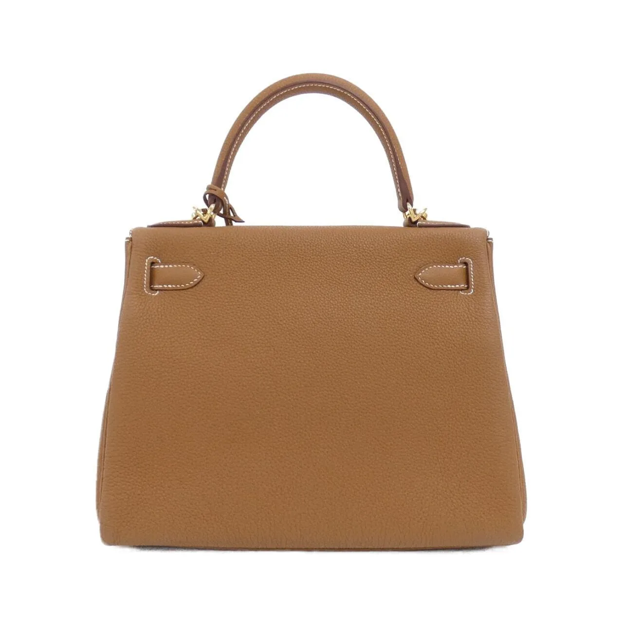 HERMES Kelly 027630CC Handbag Togo Gold Togo Leather Rank A - Thumbnail 2