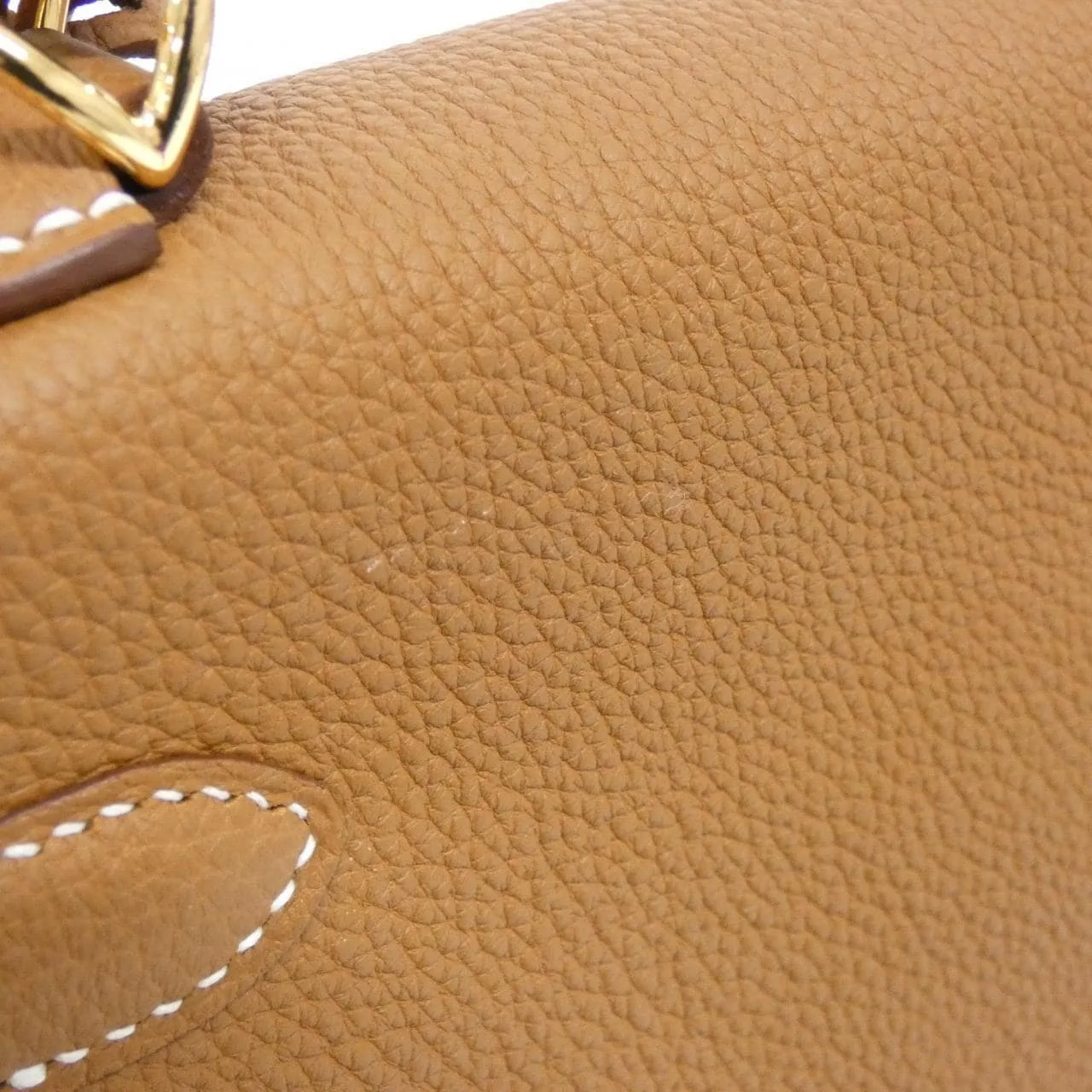 HERMES Kelly 027630CC Handbag Togo Gold Togo Leather Rank A - Thumbnail 6