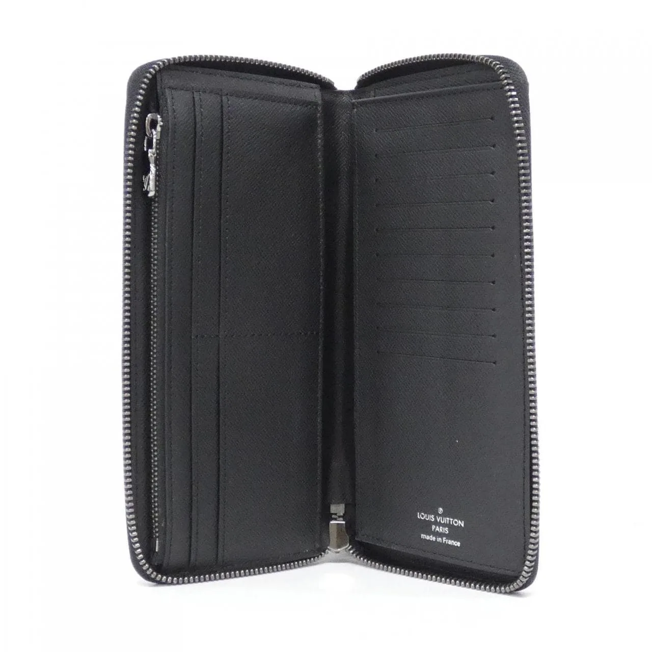 LOUIS VUITTON Eclipse M62295 Wallet Monogram 黑色 Monogram 中古品A - 縮圖 4