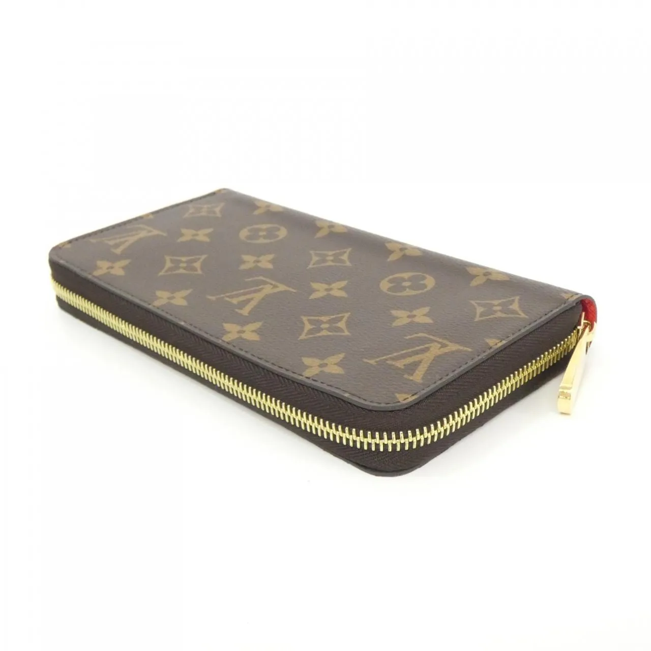 LOUIS VUITTON M41896 Wallet Monogram 黑色 Monogram 中古品A - 縮圖 2