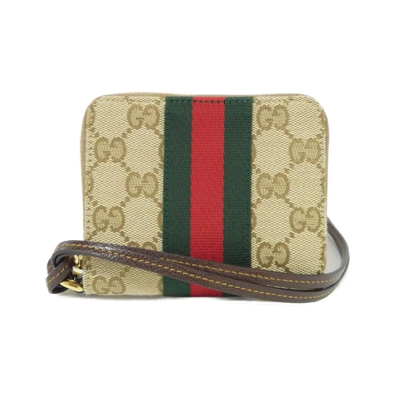 GUCCI 867344 FAF1B Card Case Canvas