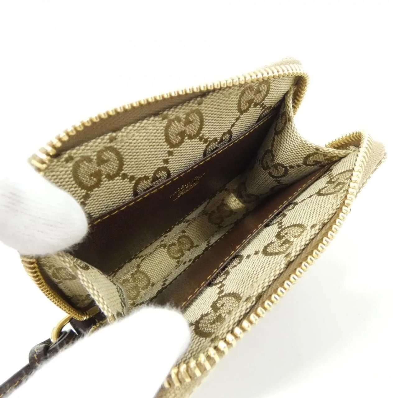 GUCCI 867344 FAF1B Card Case Canvas 帆布 未使用品 - 縮圖 6