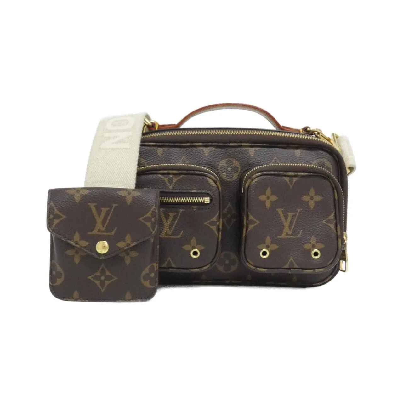 LOUIS VUITTON M80446 Shoulder Monogram Black