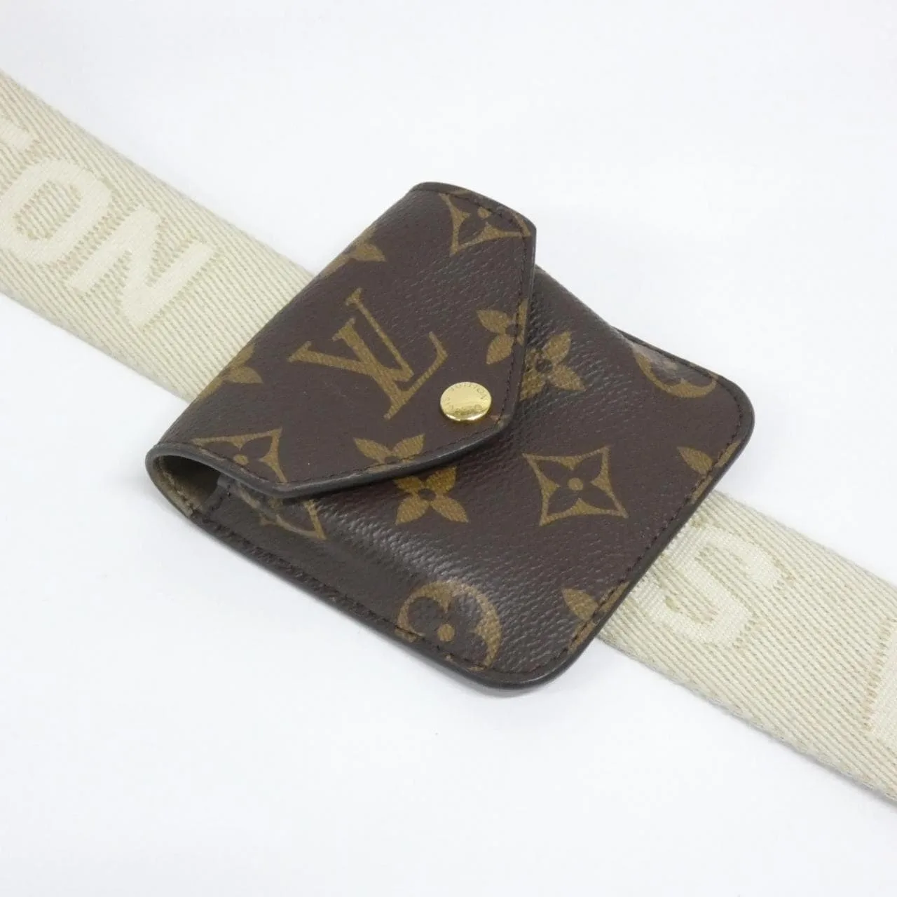 LOUIS VUITTON M80446 Shoulder Monogram 黑色 Monogram 中古品A - 縮圖 4