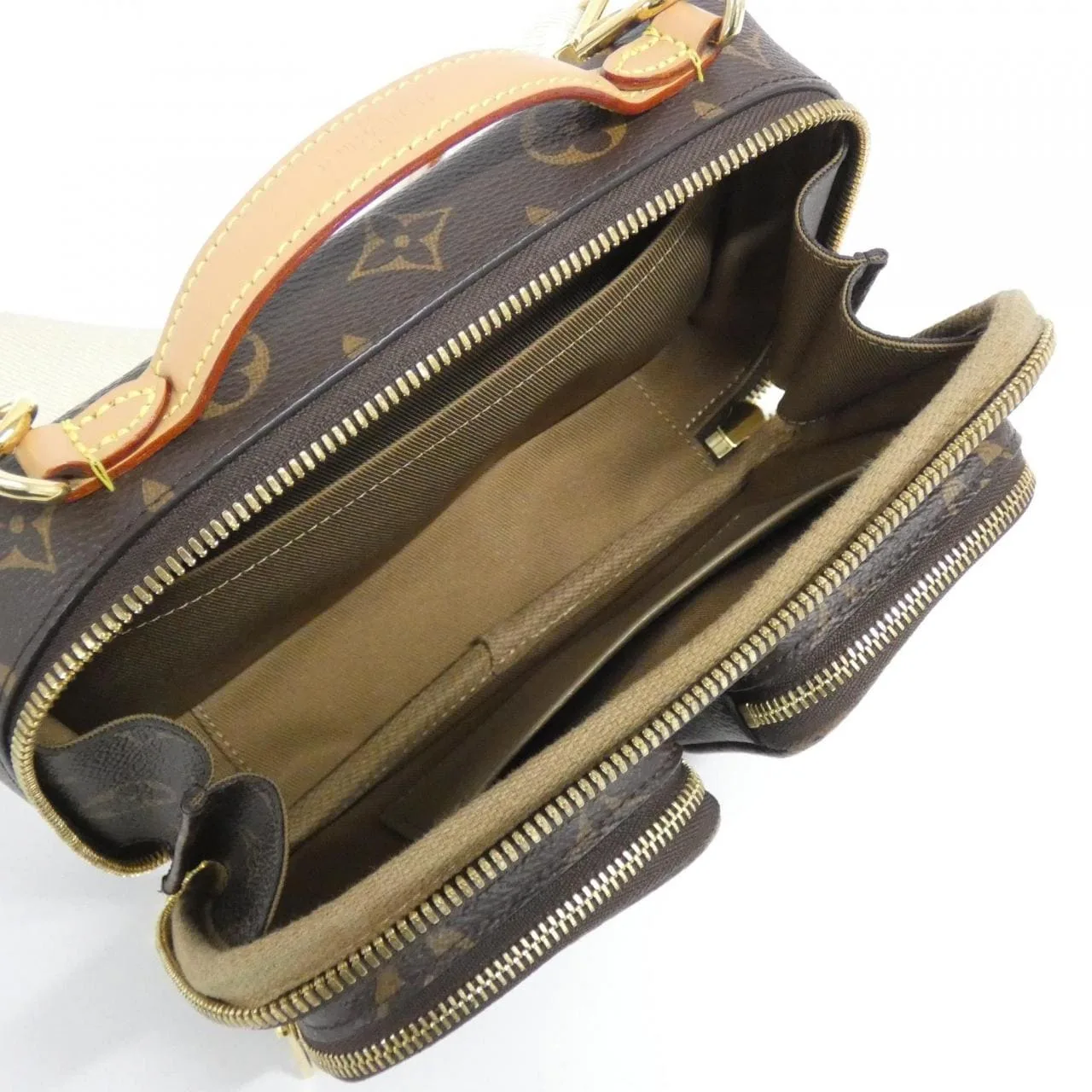 LOUIS VUITTON M80446 Shoulder Monogram 黑色 Monogram 中古品A - 縮圖 6