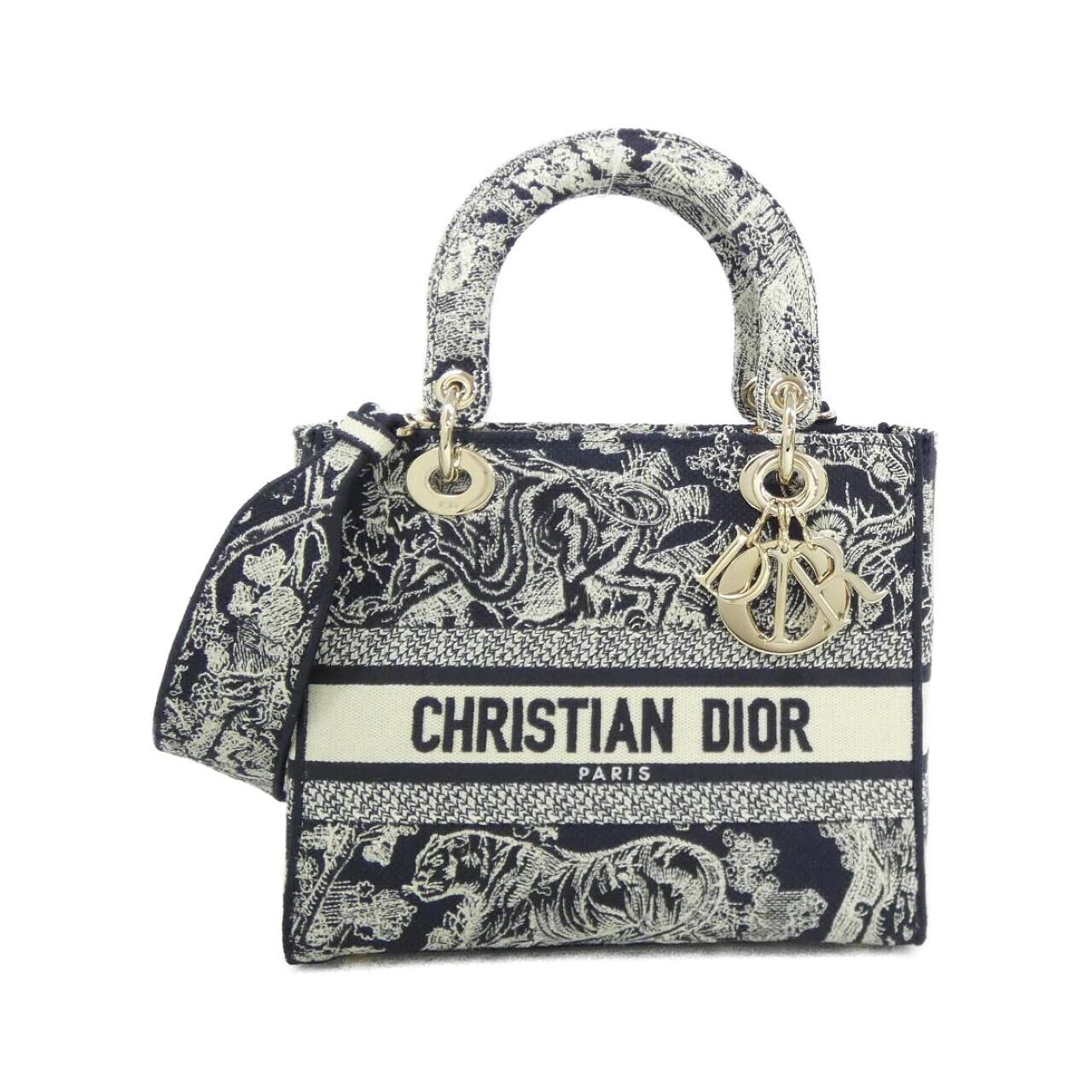 DIOR Lady Dior M0565ORGO Handbag Canvas