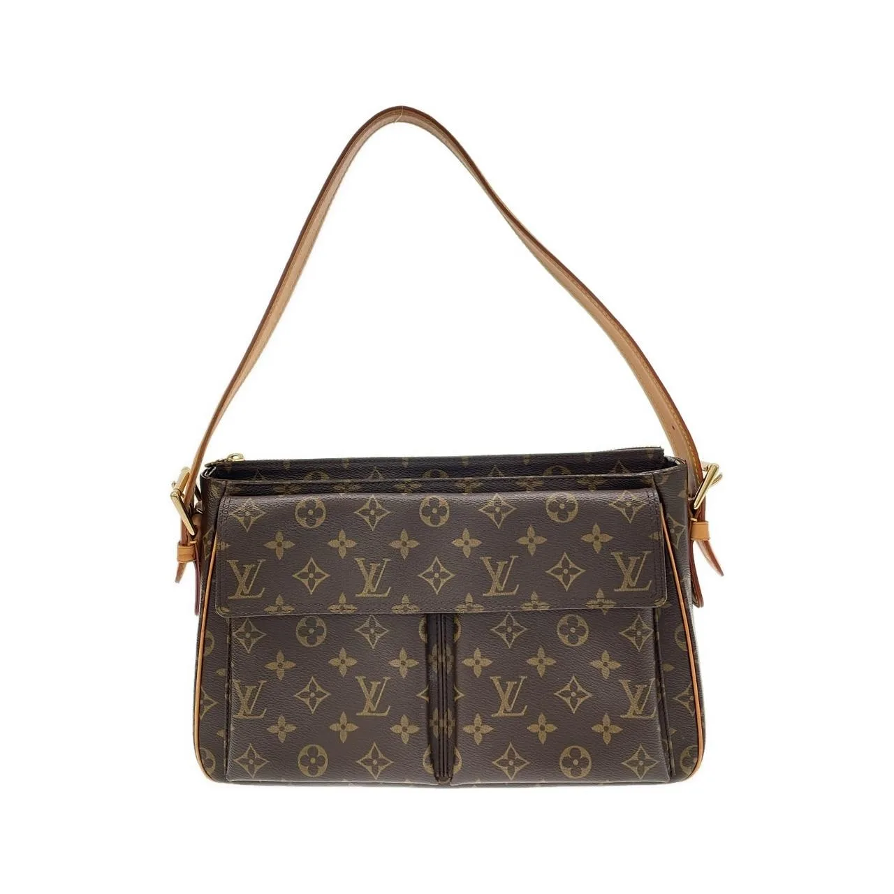 LOUIS VUITTON Viva Cité M51163 Shoulder Monogram Black