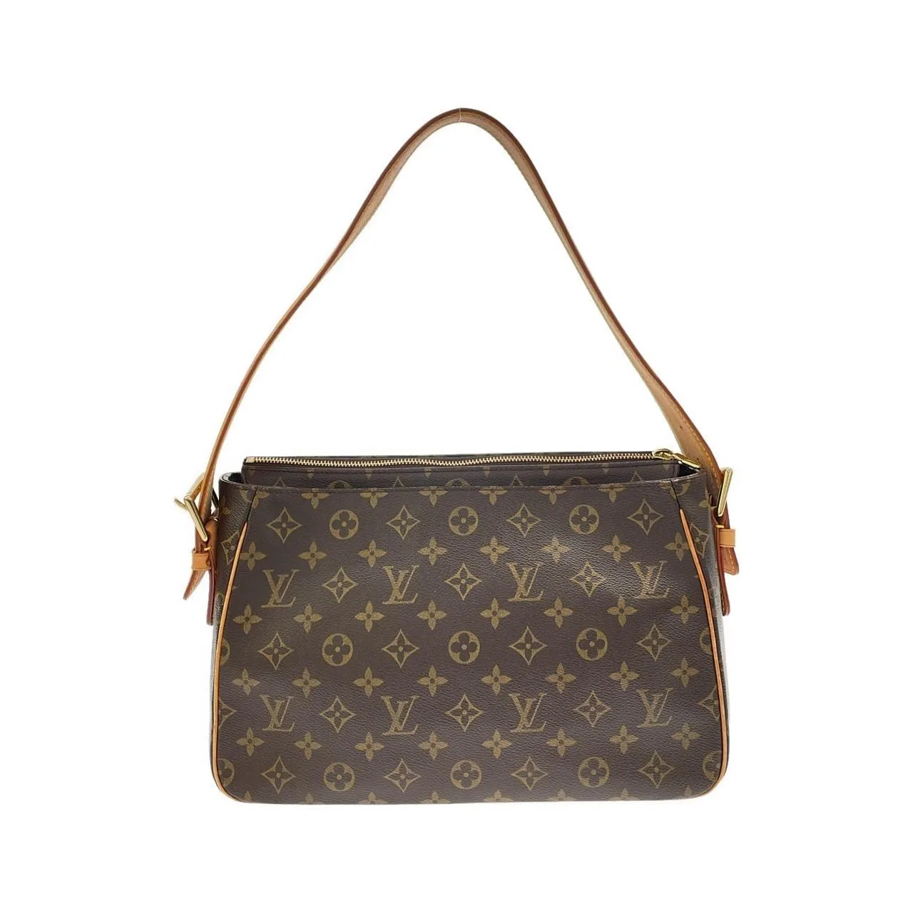 LOUIS VUITTON Viva Cité M51163 Shoulder Monogram 黑色 Monogram 中古品A - 縮圖 2