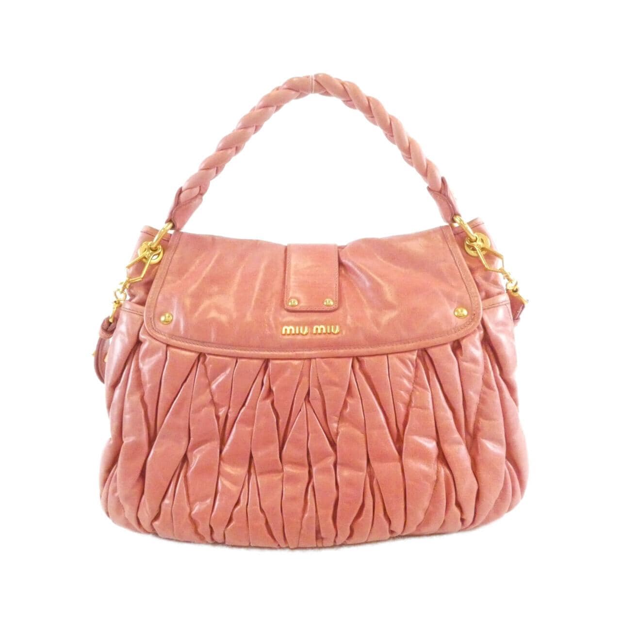 MIU MIU RP1300 Shoulder Leather 2