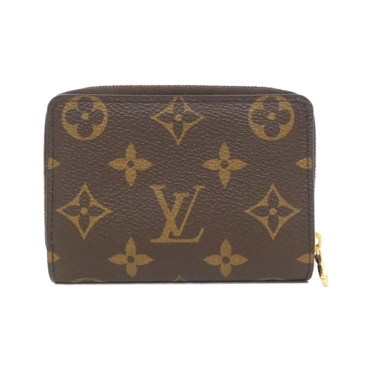 LOUIS VUITTON M81461 Wallet Monogram 黑色 Monogram 中古品A - 縮圖 2