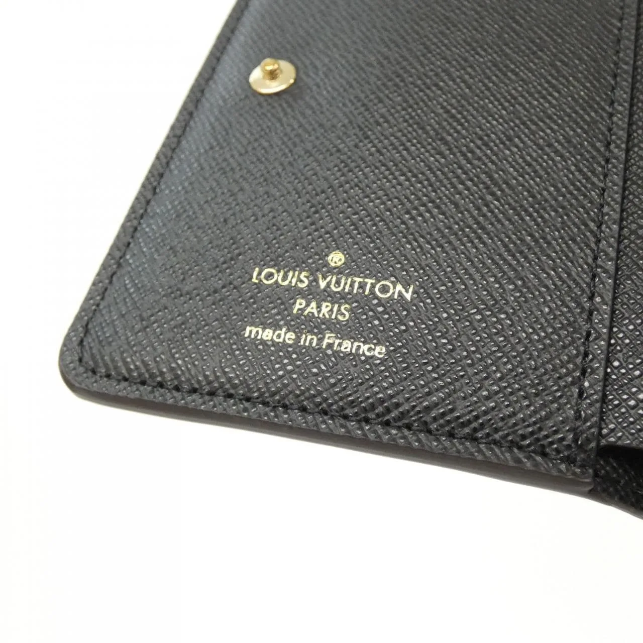 LOUIS VUITTON M81461 Wallet Monogram 黑色 Monogram 中古品A - 縮圖 4
