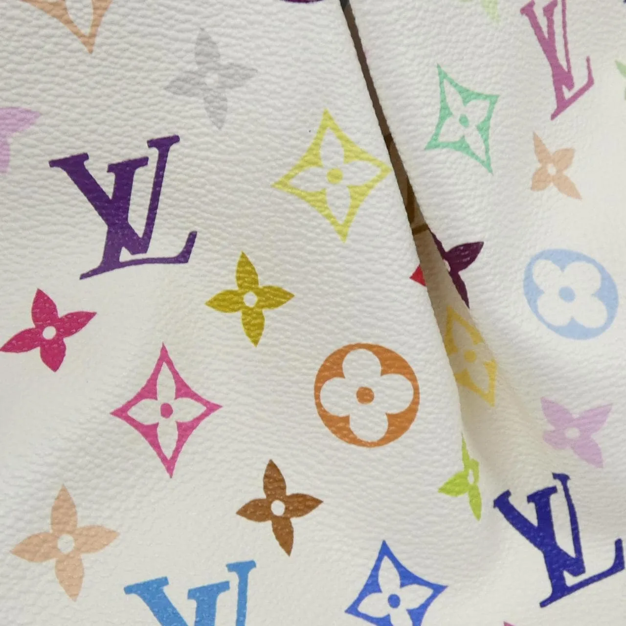 LOUIS VUITTON M40255 Handbag Canvas Multicolor 帆布 中古品A - 縮圖 4