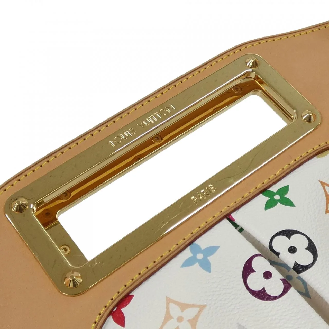 LOUIS VUITTON M40255 Handbag Canvas Multicolor 帆布 中古品A - 縮圖 6