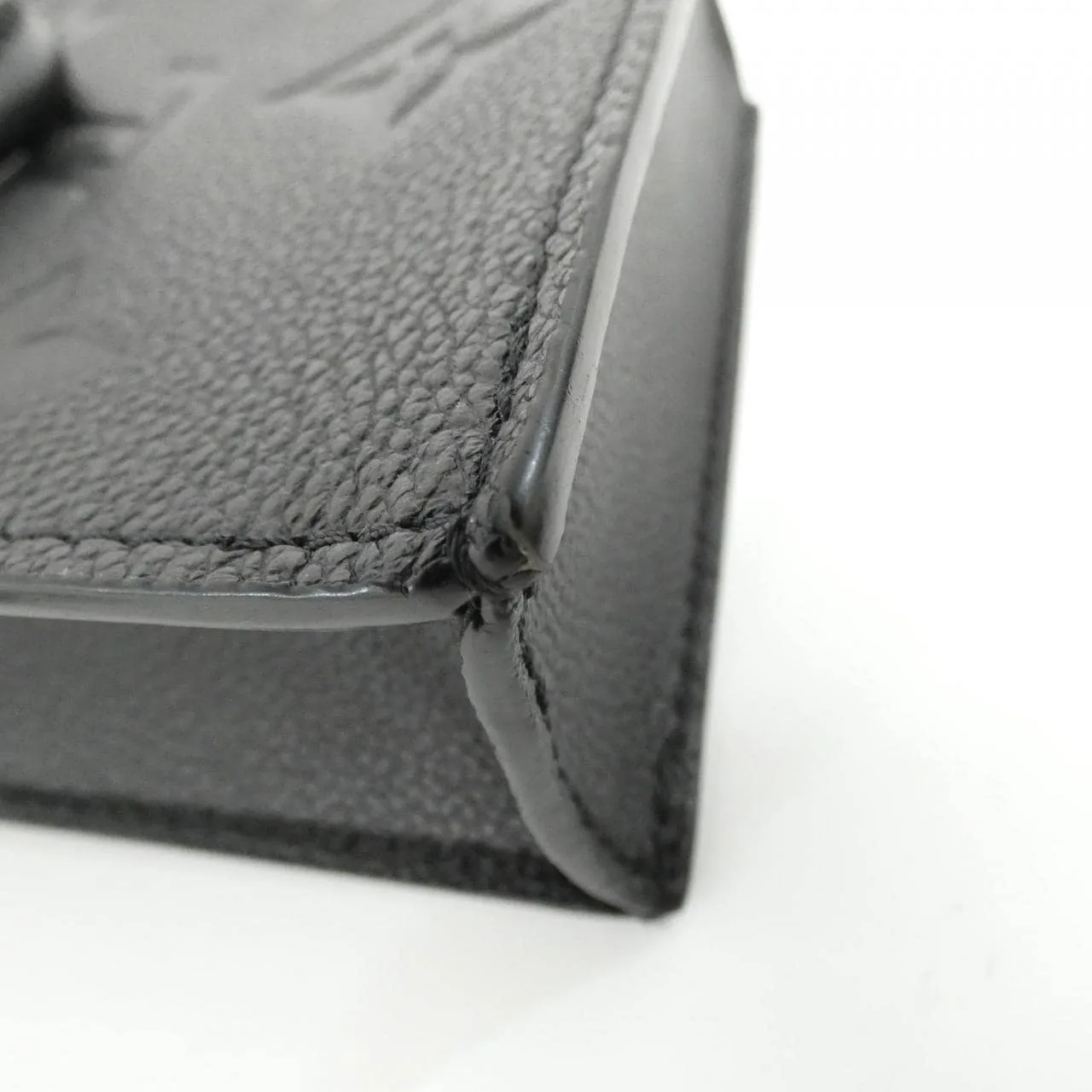 LOUIS VUITTON M81417 Handbag Monogram 黑色 Monogram 中古品A - 縮圖 3