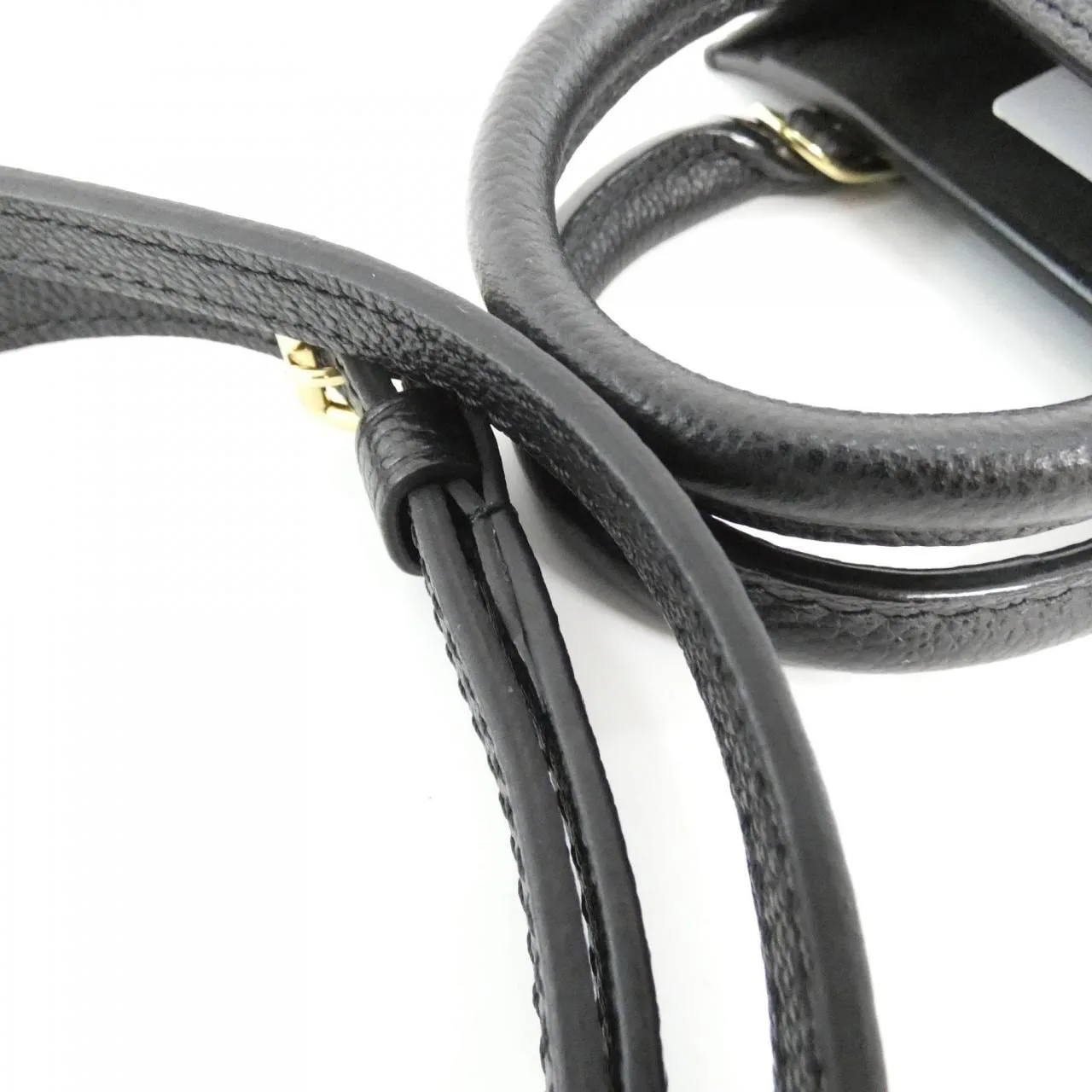 LOUIS VUITTON M81417 Handbag Monogram 黑色 Monogram 中古品A - 縮圖 4