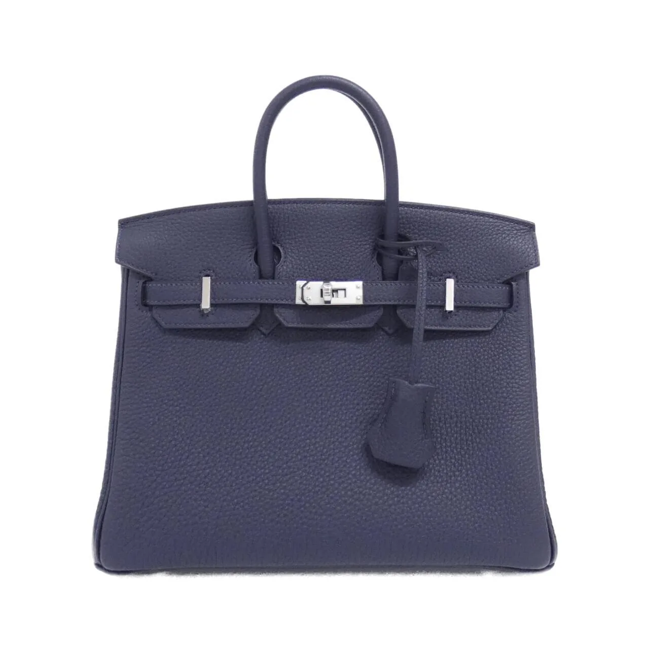 HERMES Birkin 041344CK Handbag Togo Blue