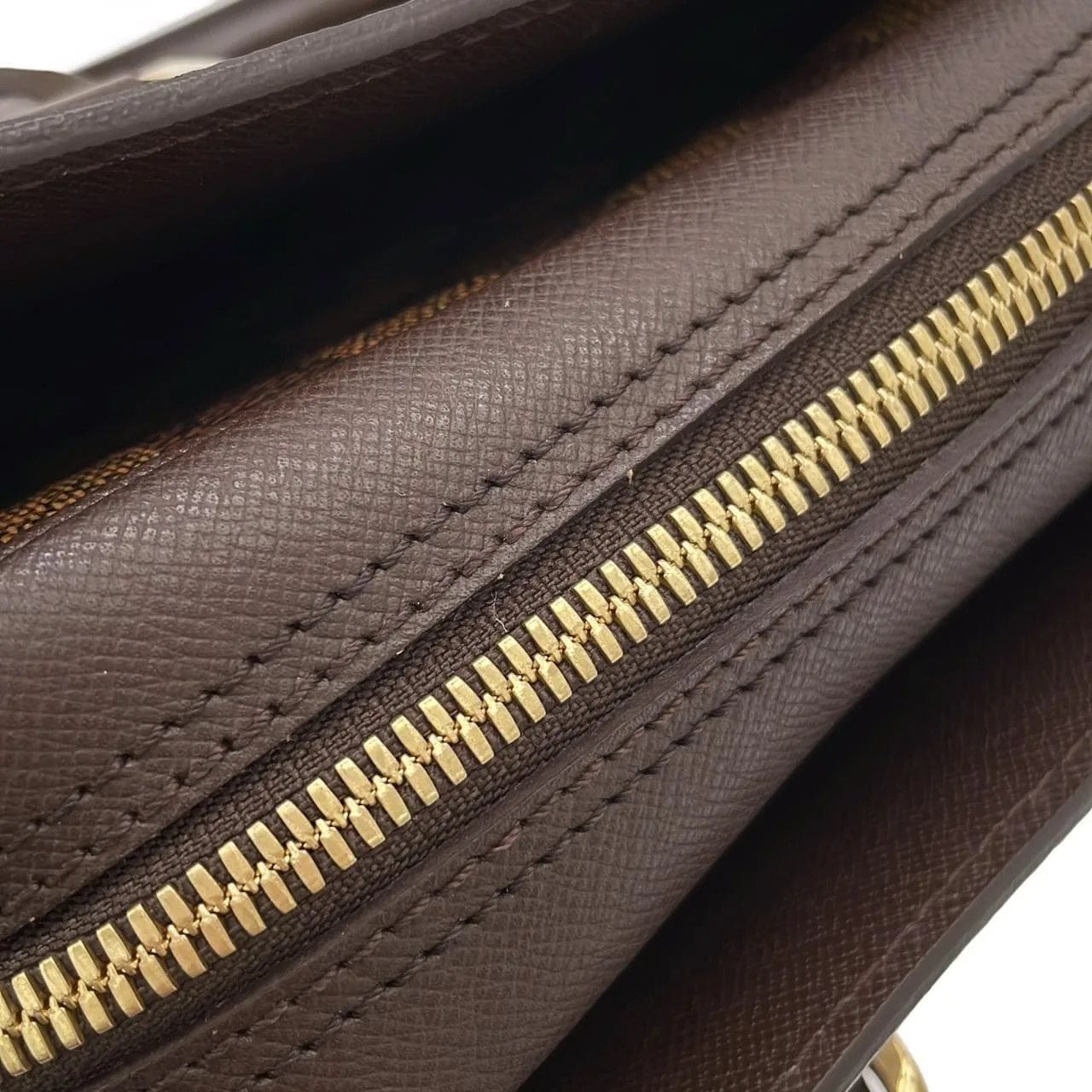 LOUIS VUITTON N51155 Handbag Damier 黑色 Damier 中古品A - 縮圖 5