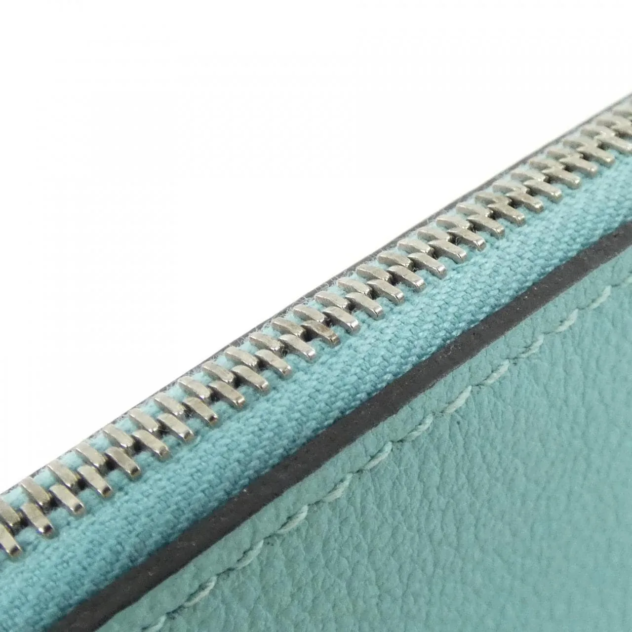 HERMES 078698CK Pouch 藍色 中古品A - 縮圖 3