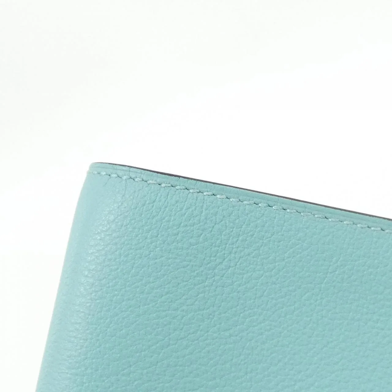 HERMES 078698CK Pouch 藍色 中古品A - 縮圖 5