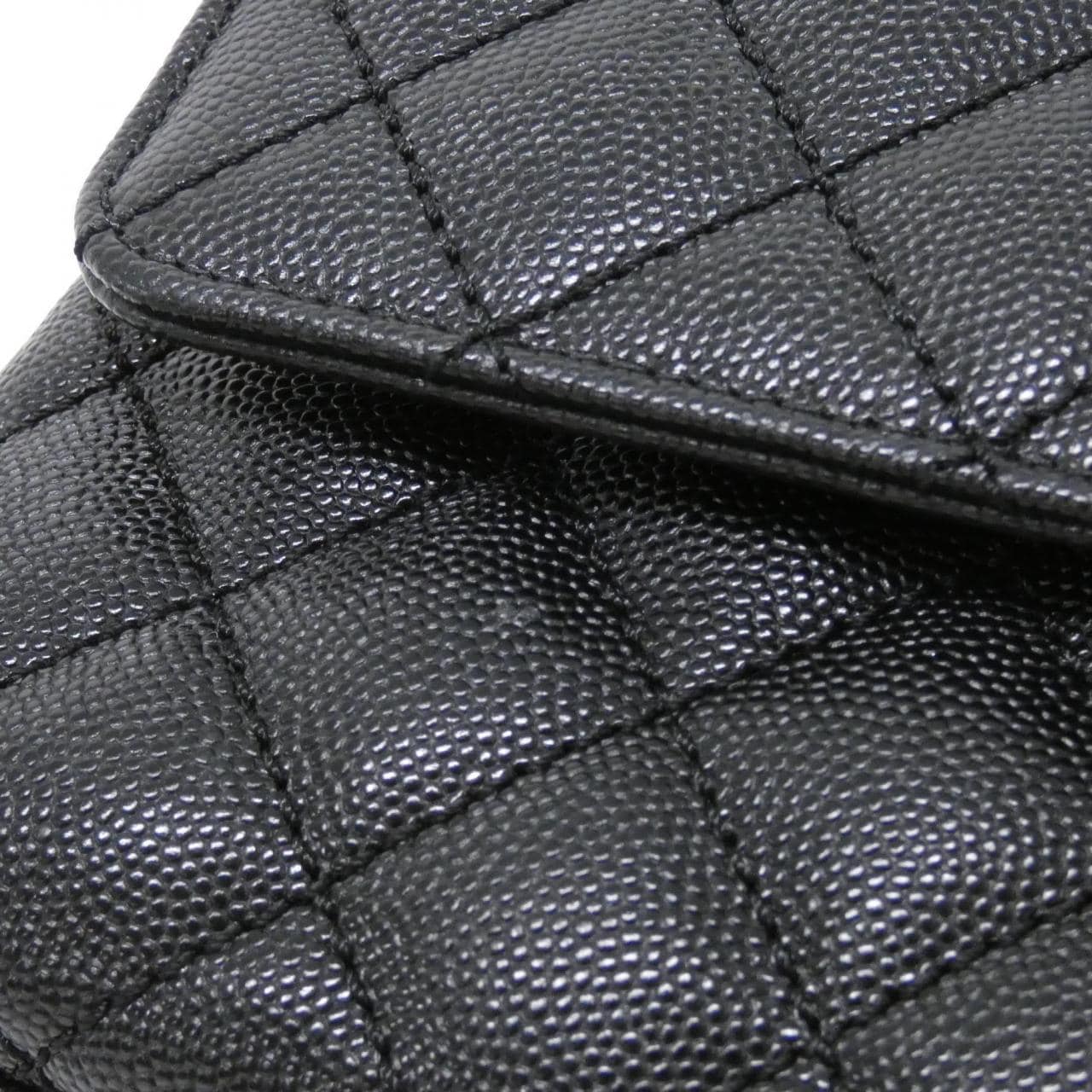 CHANEL Matelasse 92990 Handbag Grained Calfskin 4