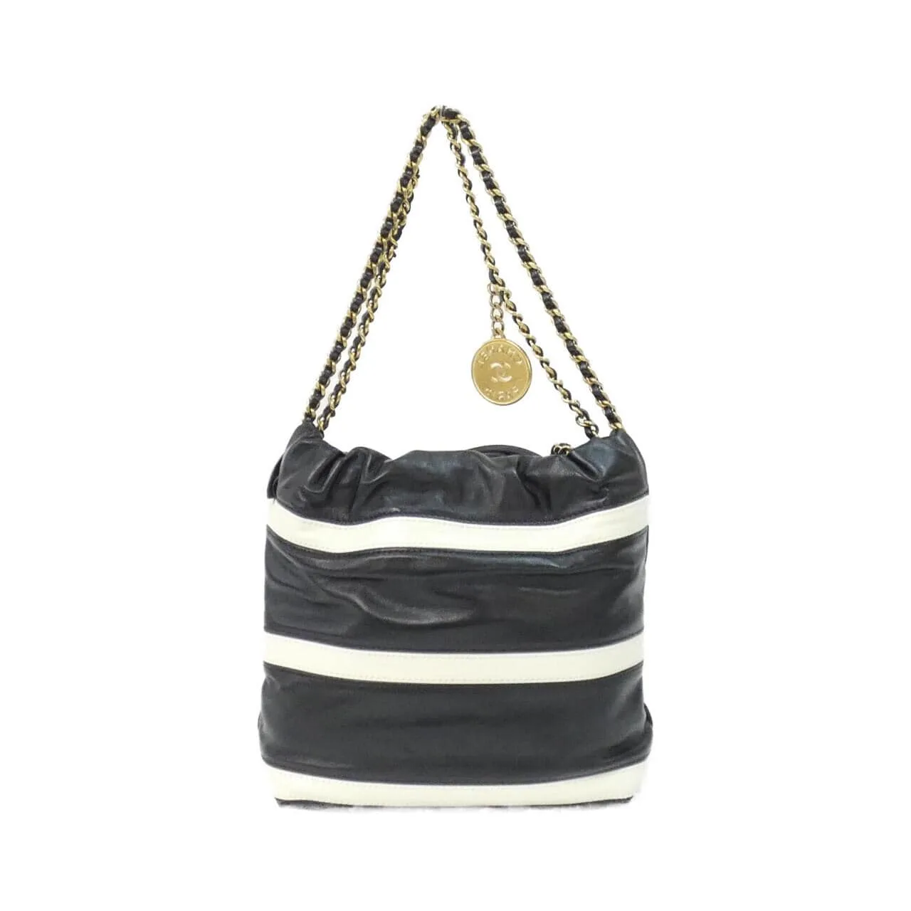 CHANEL Chanel 22 AS3980 Handbag 黑色 中古品A - 縮圖 2