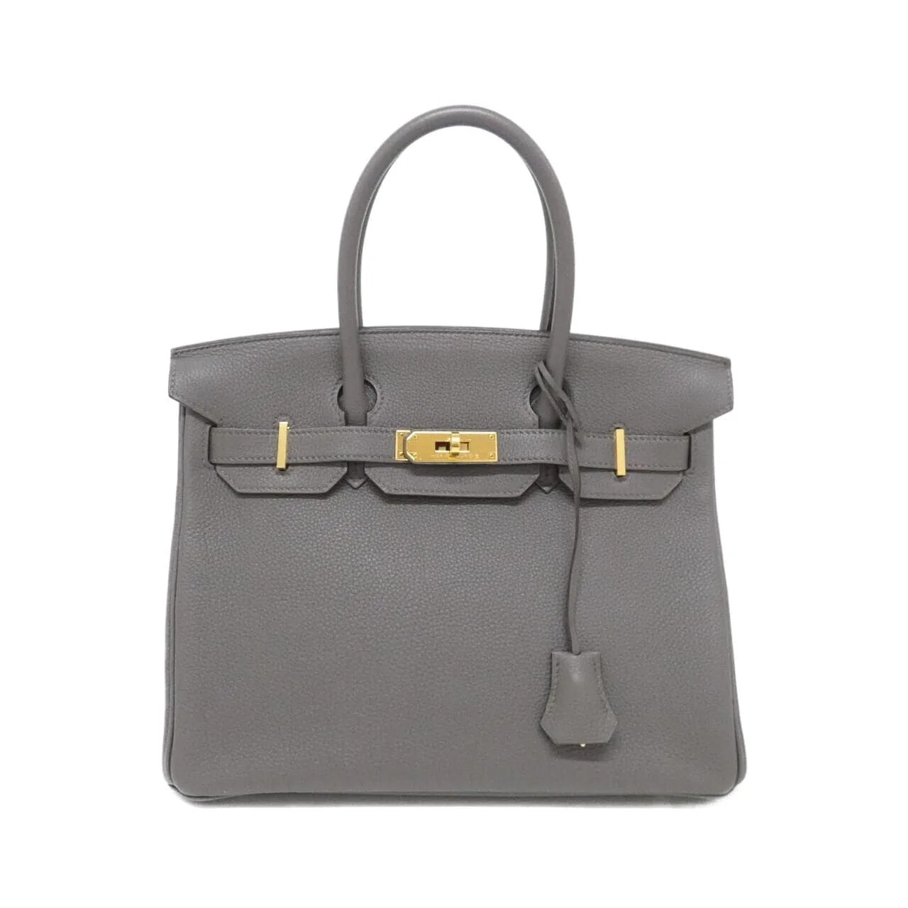 HERMES Birkin 027633CC Handbag Togo Black