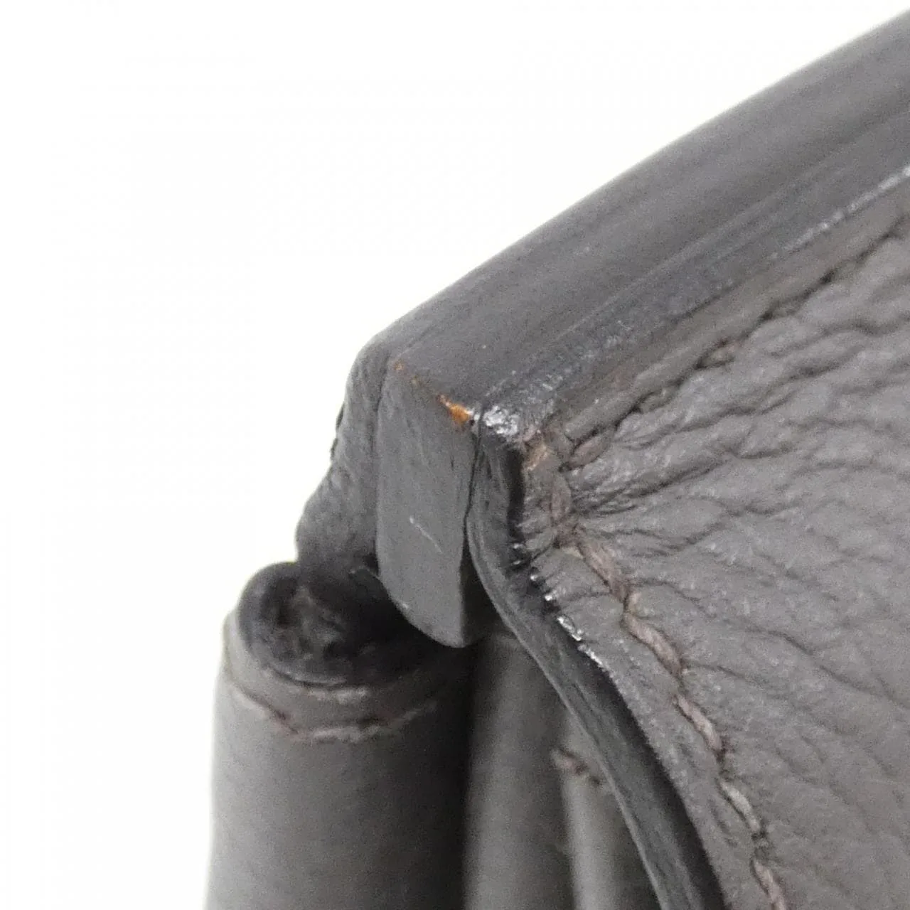 HERMES Birkin 027633CC Handbag Togo 黑色 Togo 牛皮 中古品A - 縮圖 4