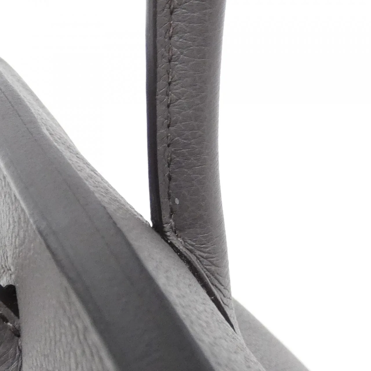 HERMES Birkin 027633CC Handbag Togo 黑色 Togo 牛皮 中古品A - 縮圖 7