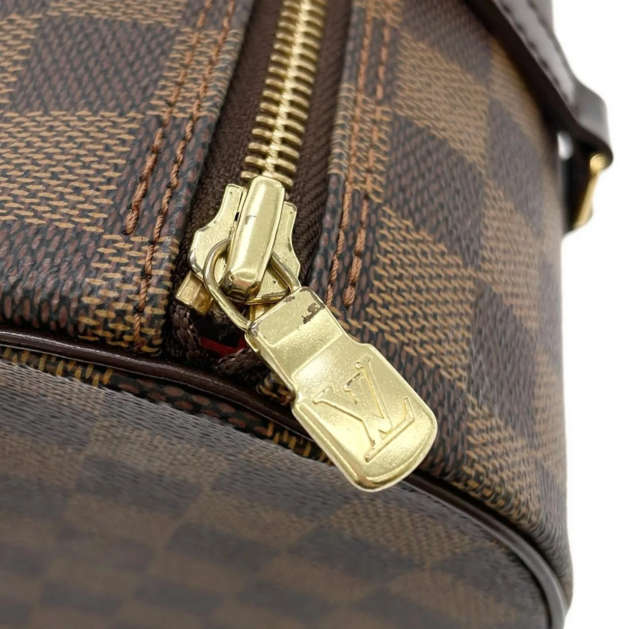 LOUIS VUITTON Papillon N51303 Handbag Damier 黑色 Damier 中古品A - 縮圖 4