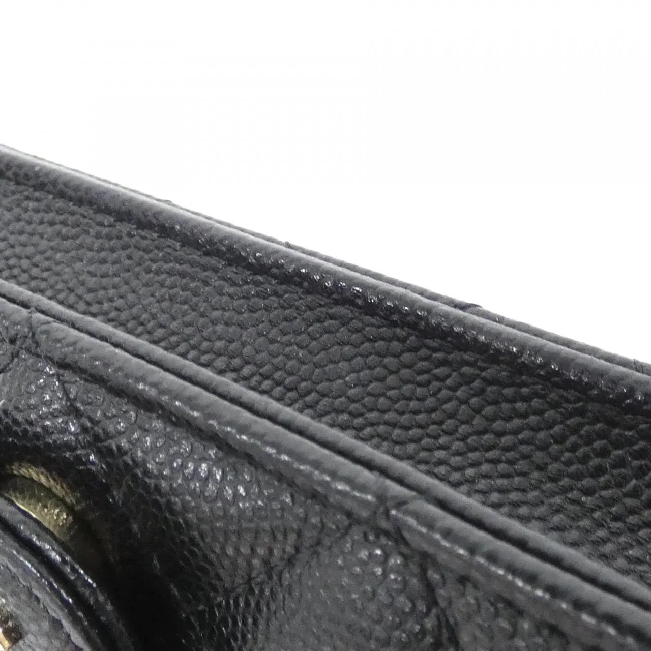 CHANEL Timeless Classic AP2727 Wallet Grained Calfskin 黑色 荔枝紋牛皮 中古品A - 縮圖 3