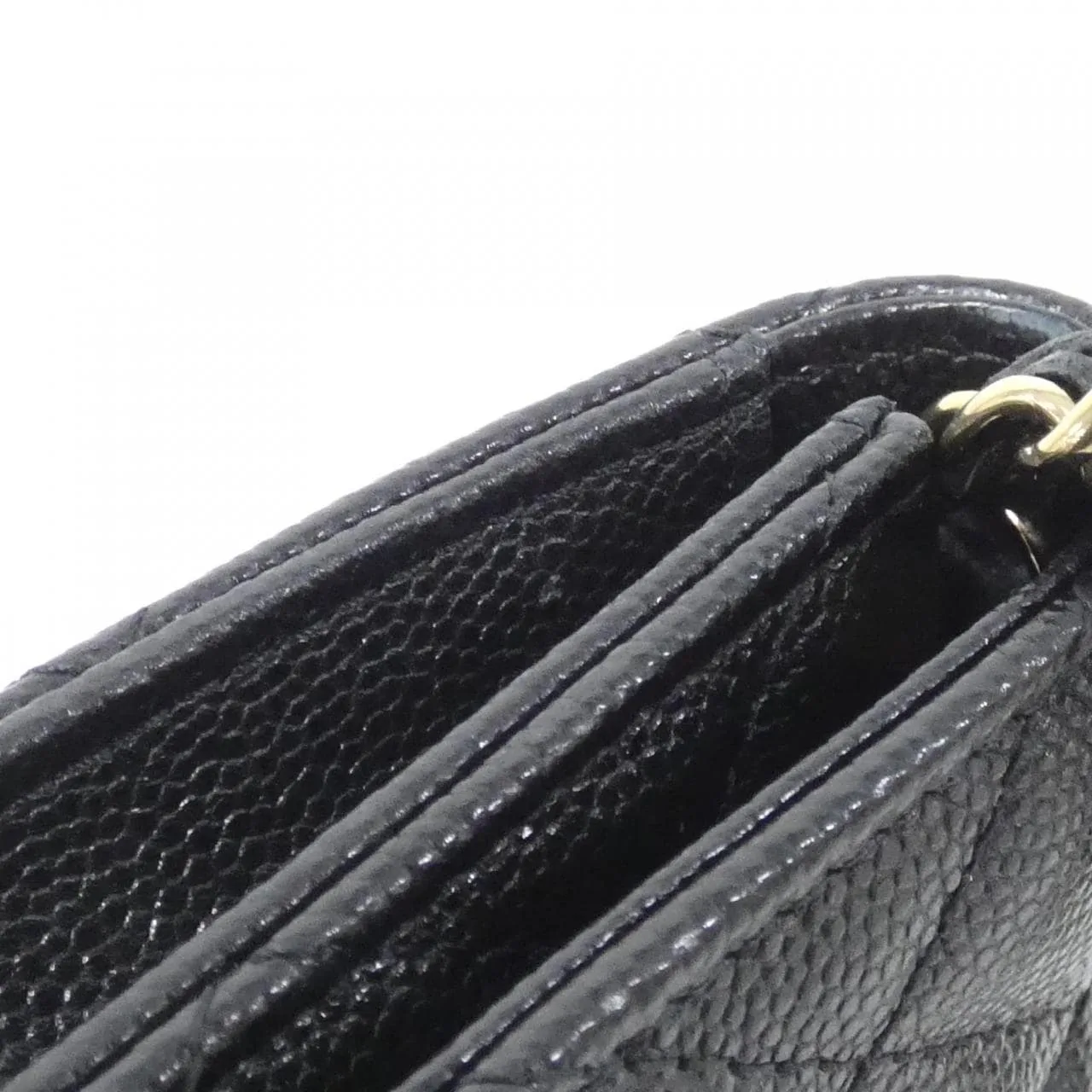 CHANEL Timeless Classic AP2727 Wallet Grained Calfskin 黑色 荔枝紋牛皮 中古品A - 縮圖 6