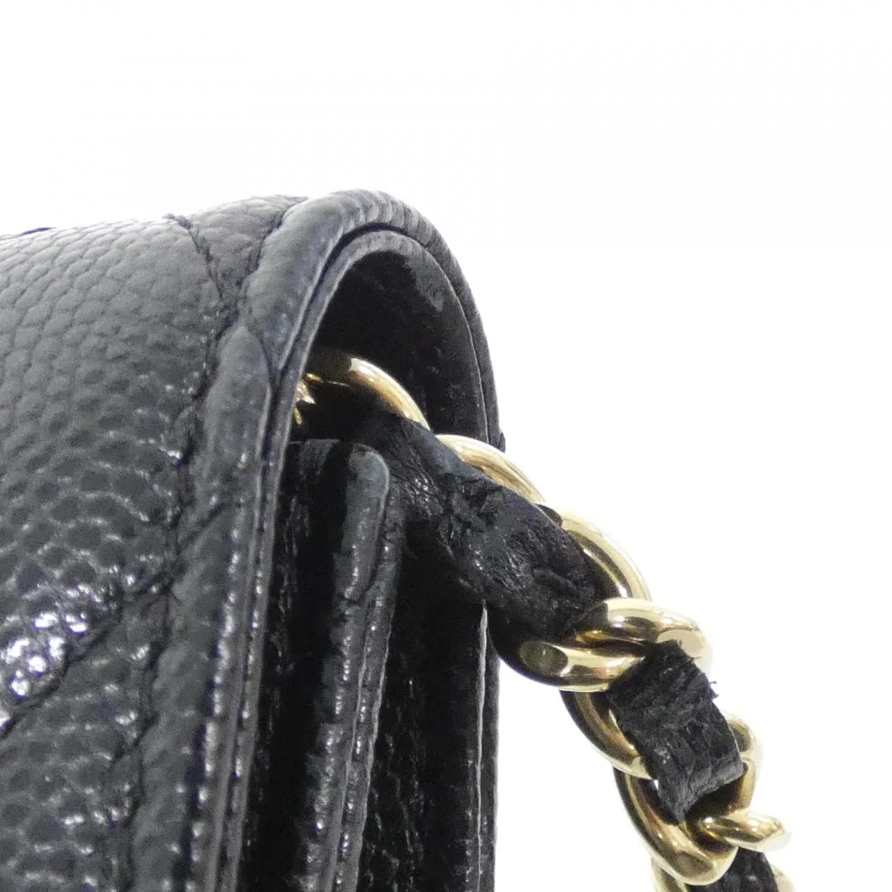 CHANEL Timeless Classic AP2727 Wallet Grained Calfskin 黑色 荔枝紋牛皮 中古品A - 縮圖 7