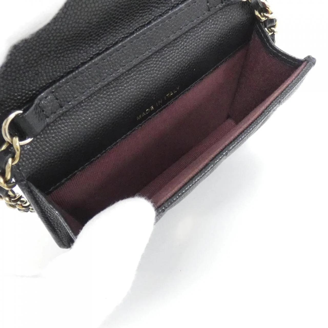 CHANEL Timeless Classic AP2727 Wallet Grained Calfskin 黑色 荔枝紋牛皮 中古品A - 縮圖 8