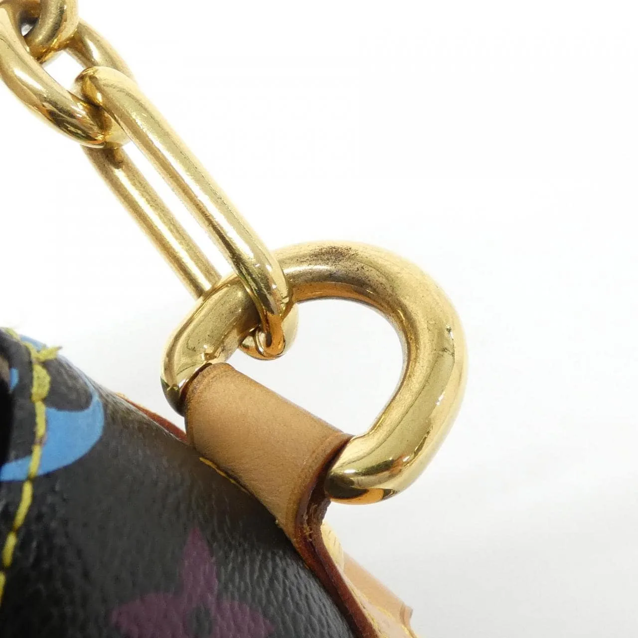 LOUIS VUITTON M40204 Handbag Canvas Multicolor 帆布 中古品A - 縮圖 5