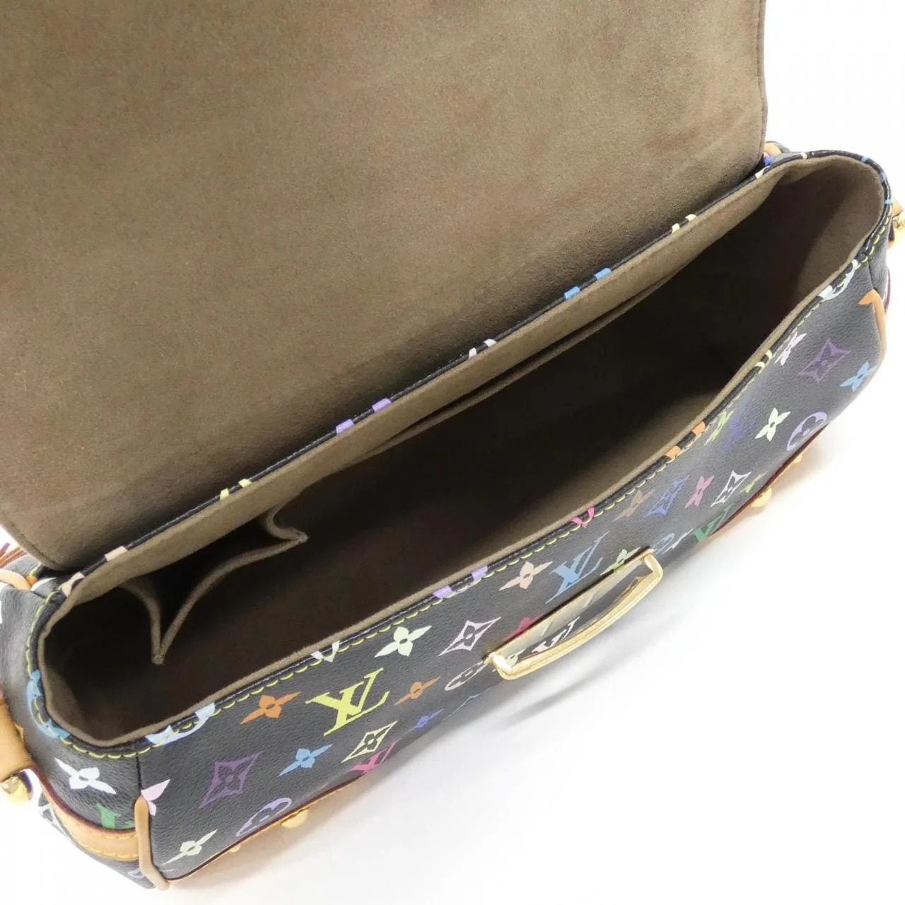 LOUIS VUITTON M40204 Handbag Canvas Multicolor 帆布 中古品A - 縮圖 7