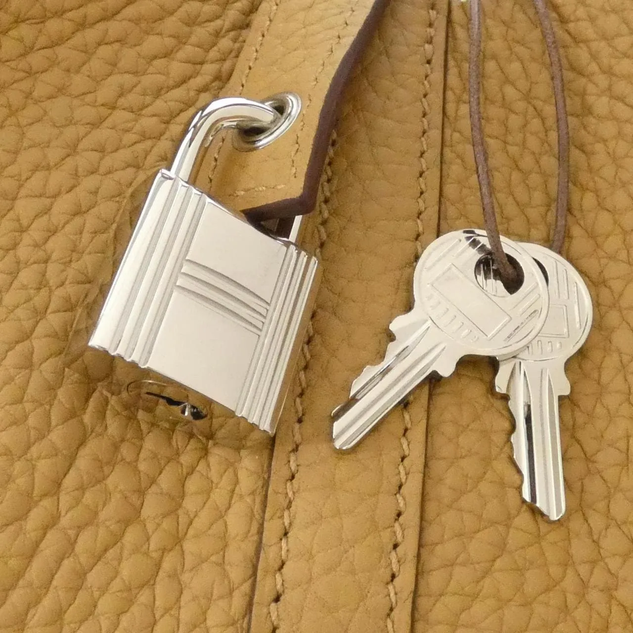 HERMES Picotin 056289CK Handbag Clemence 3