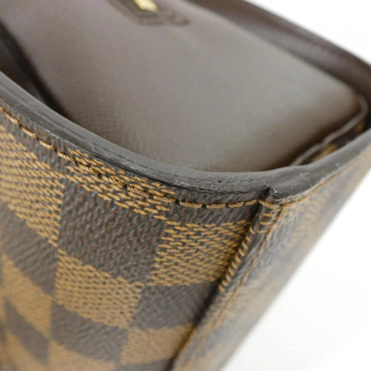 LOUIS VUITTON N51155 Handbag Damier 黑色 Damier 中古品A - 縮圖 2