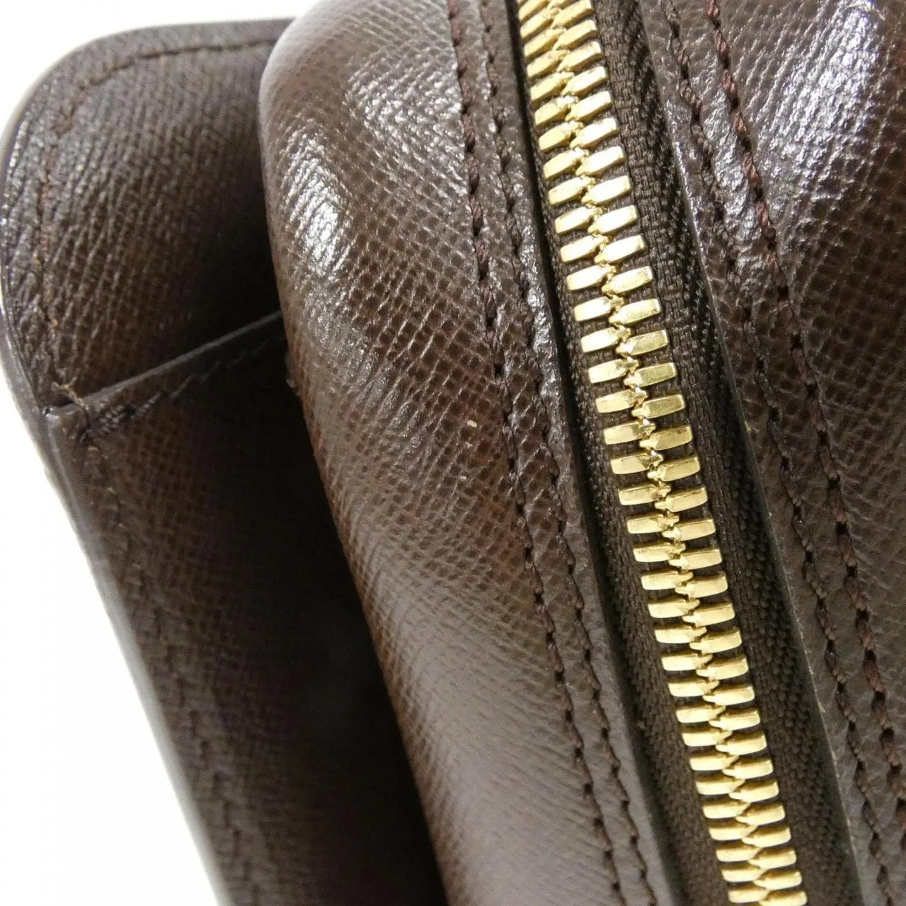 LOUIS VUITTON N51155 Handbag Damier 黑色 Damier 中古品A - 縮圖 5