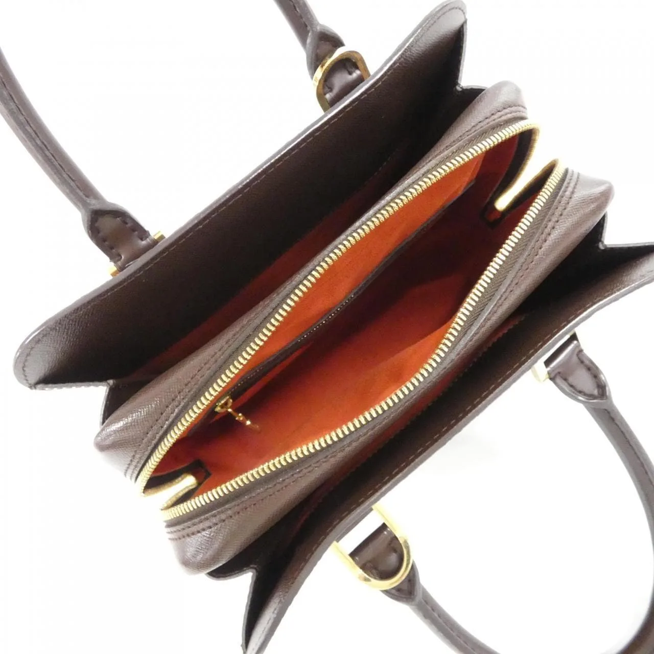 LOUIS VUITTON N51155 Handbag Damier 黑色 Damier 中古品A - 縮圖 9