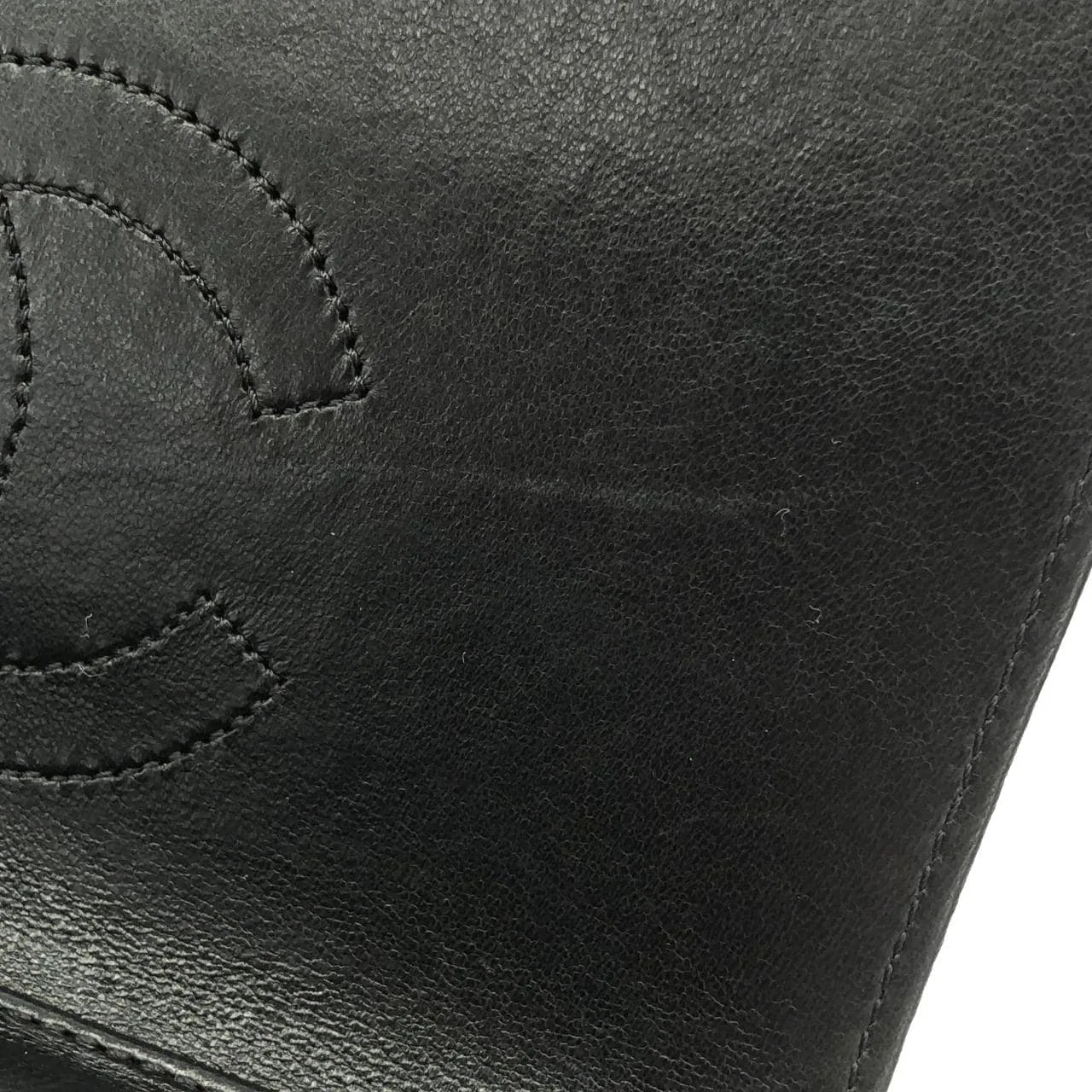 CHANEL Shoulder Lambskin Black Lambskin Rank A - Thumbnail 4