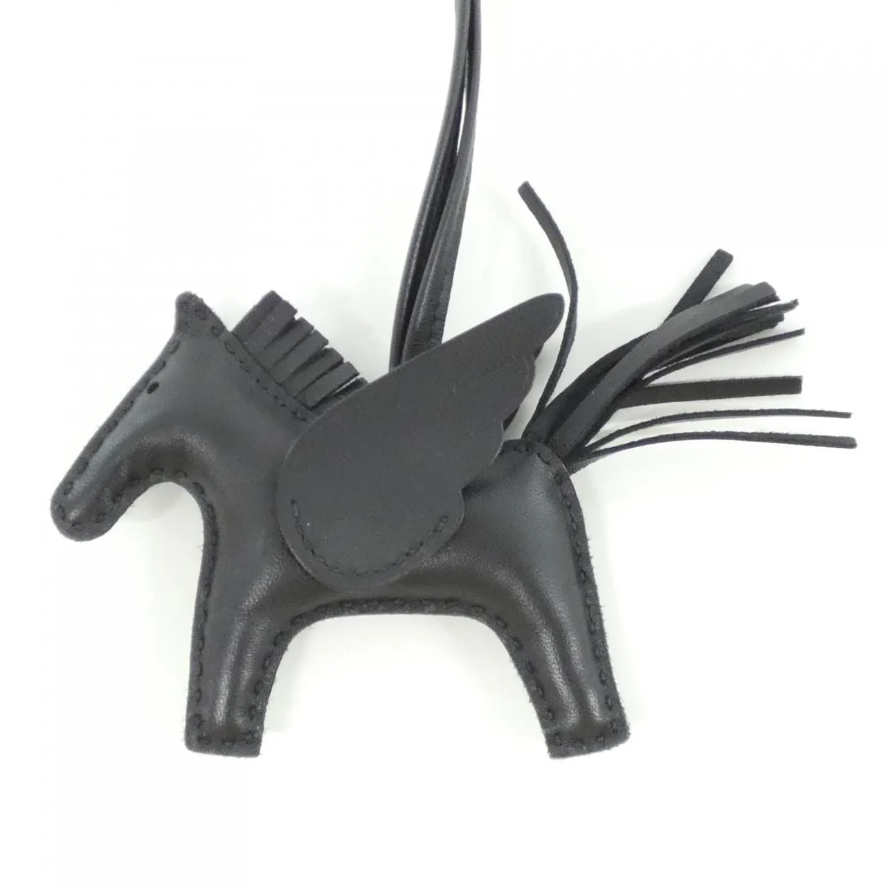 HERMES 083010CA Wallet Black Rank A - Thumbnail 2