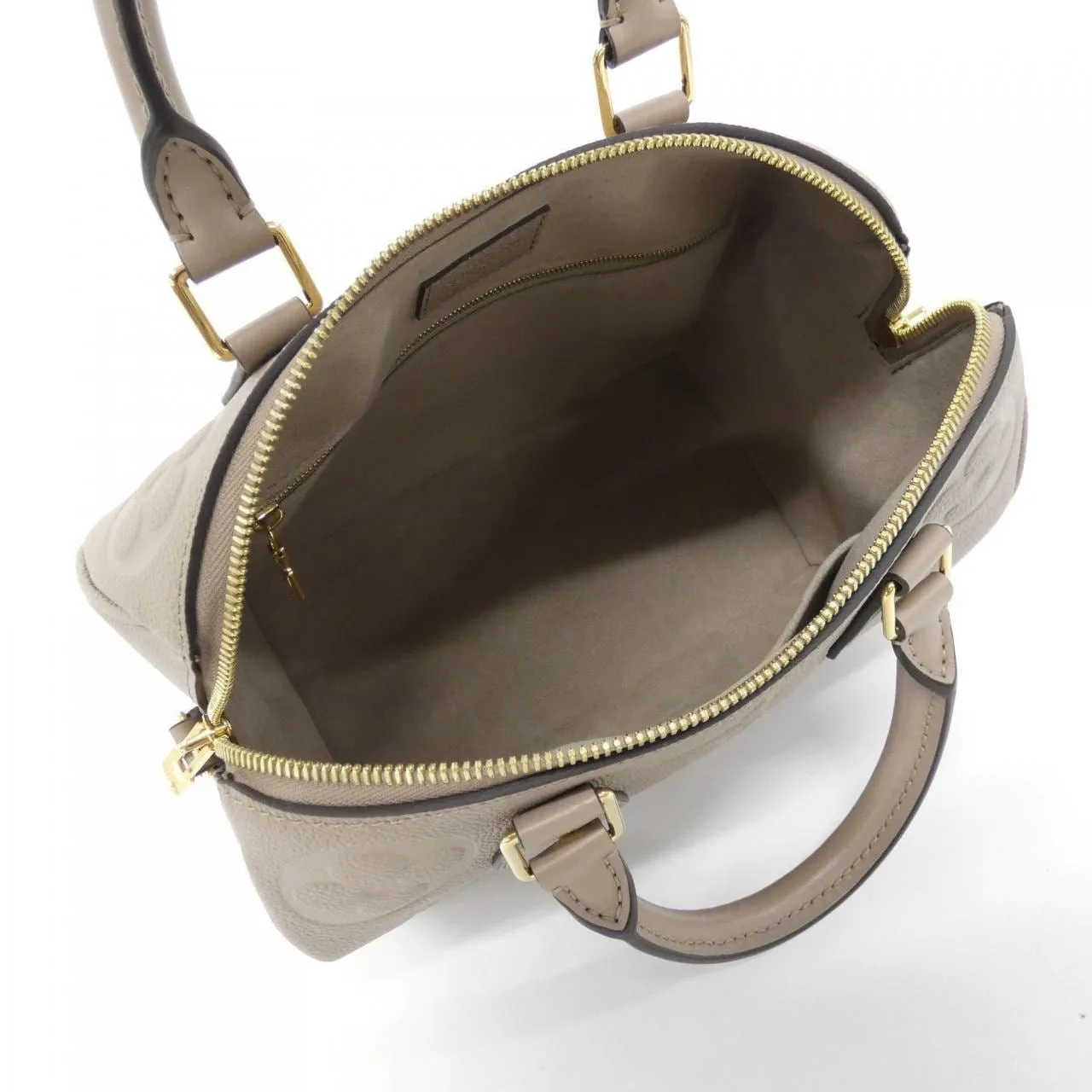 LOUIS VUITTON Speedy M59273 Boston Monogram 黑色 Monogram 中古品A - 縮圖 5