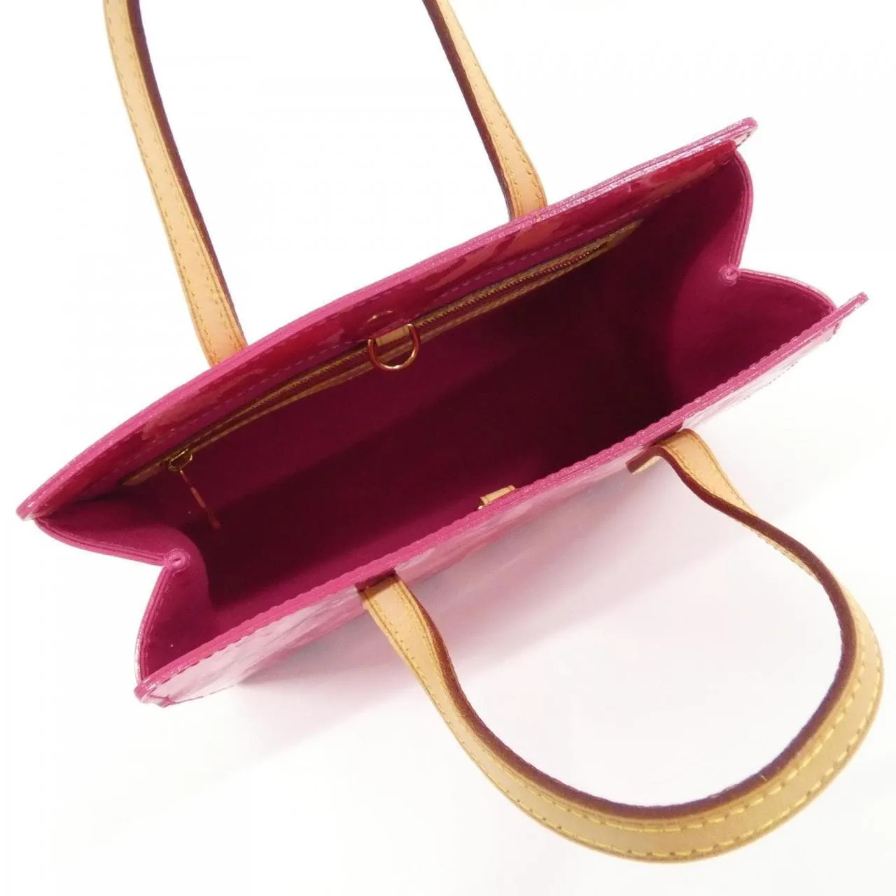 LOUIS VUITTON M90039 Handbag Monogram 黑色 Monogram 中古品A - 縮圖 5