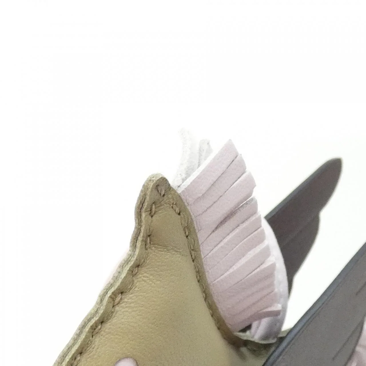HERMES 083011CA Wallet 米色 中古品A - 縮圖 4