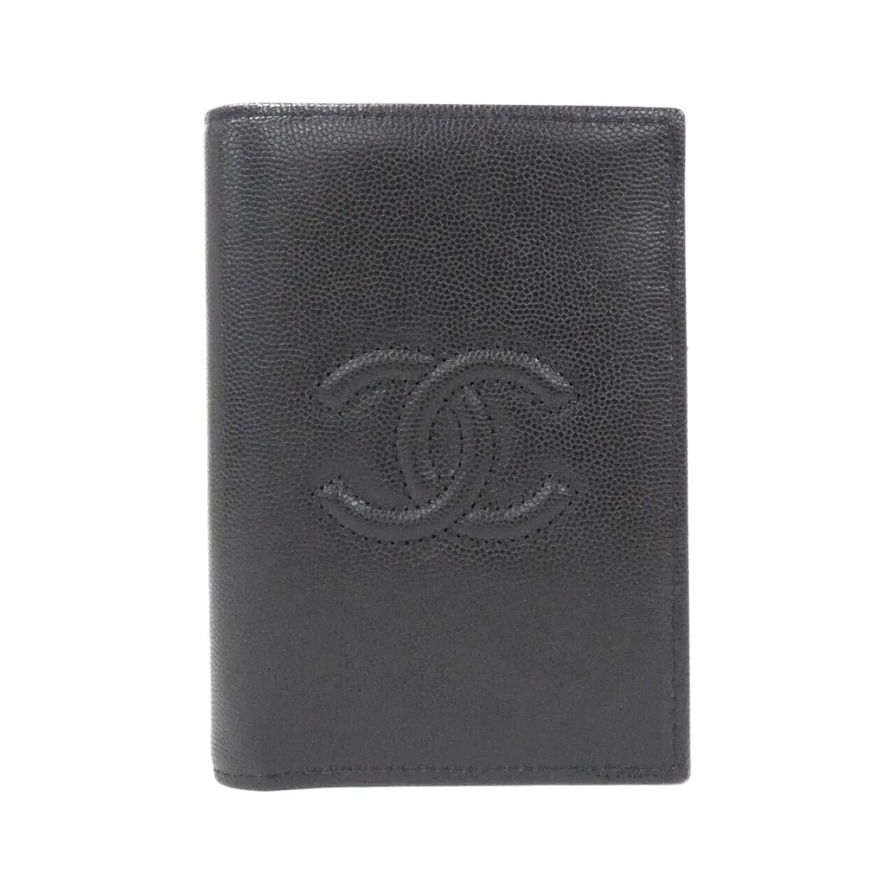 CHANEL AP4665 Passport Case Grained Calfskin
