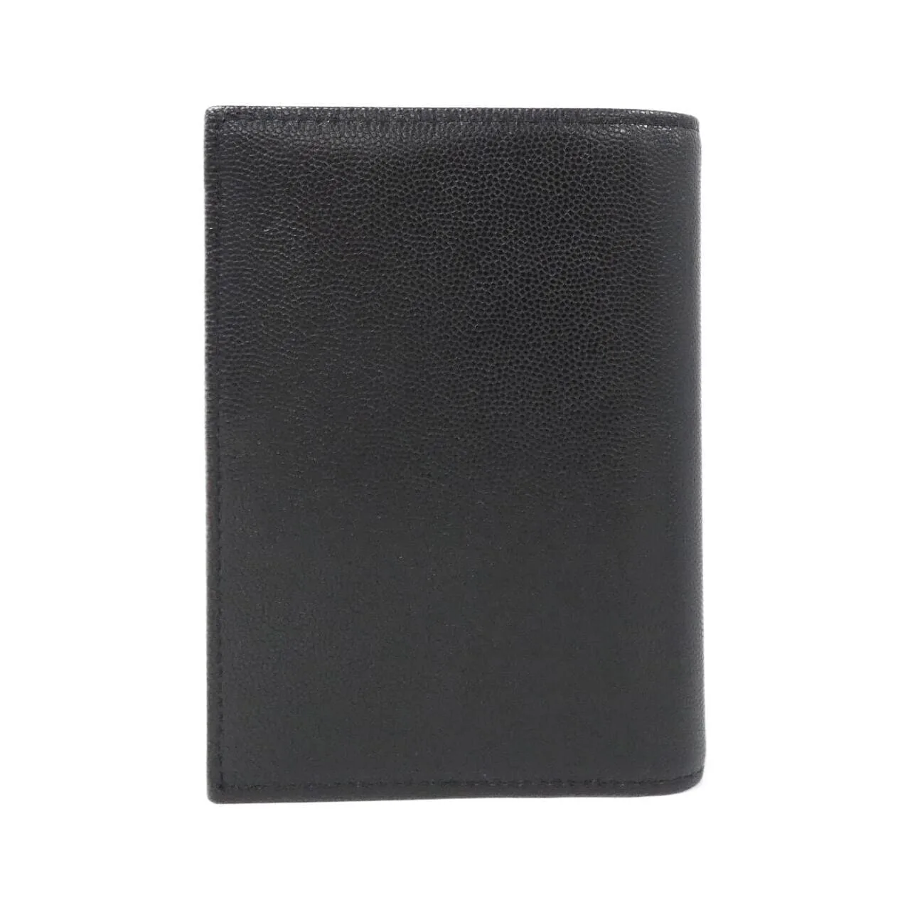 CHANEL AP4665 Passport Case Grained Calfskin 黑色 荔枝紋牛皮 中古品A - 縮圖 2